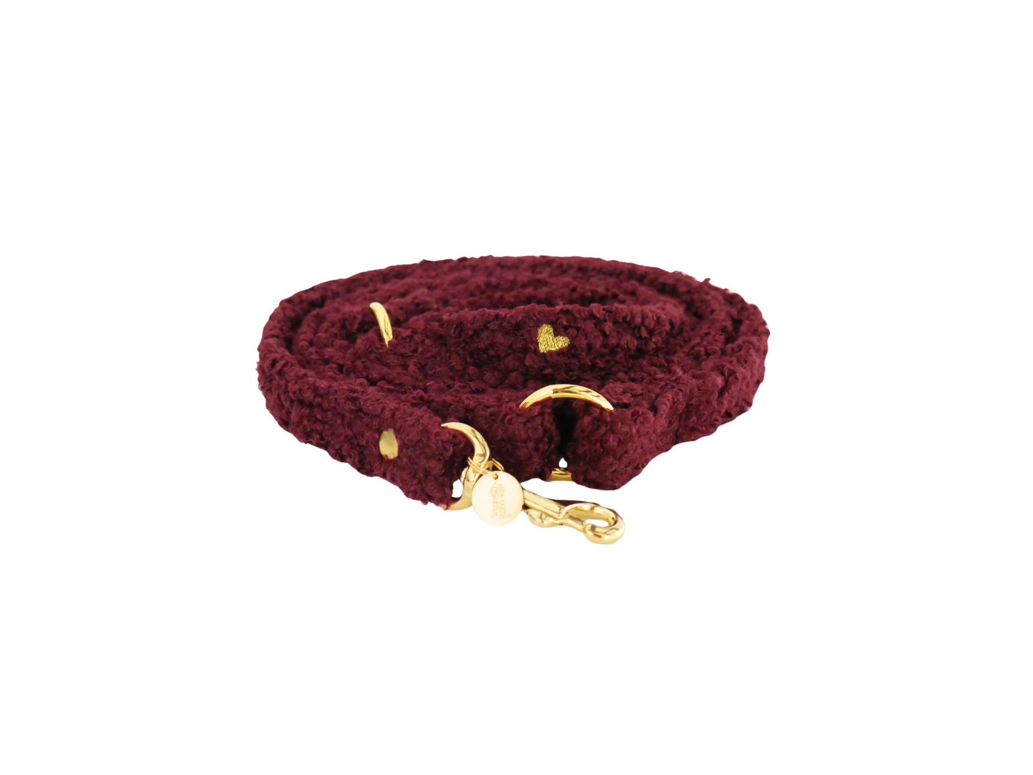 Leine Cozy Teddy | Bordeaux