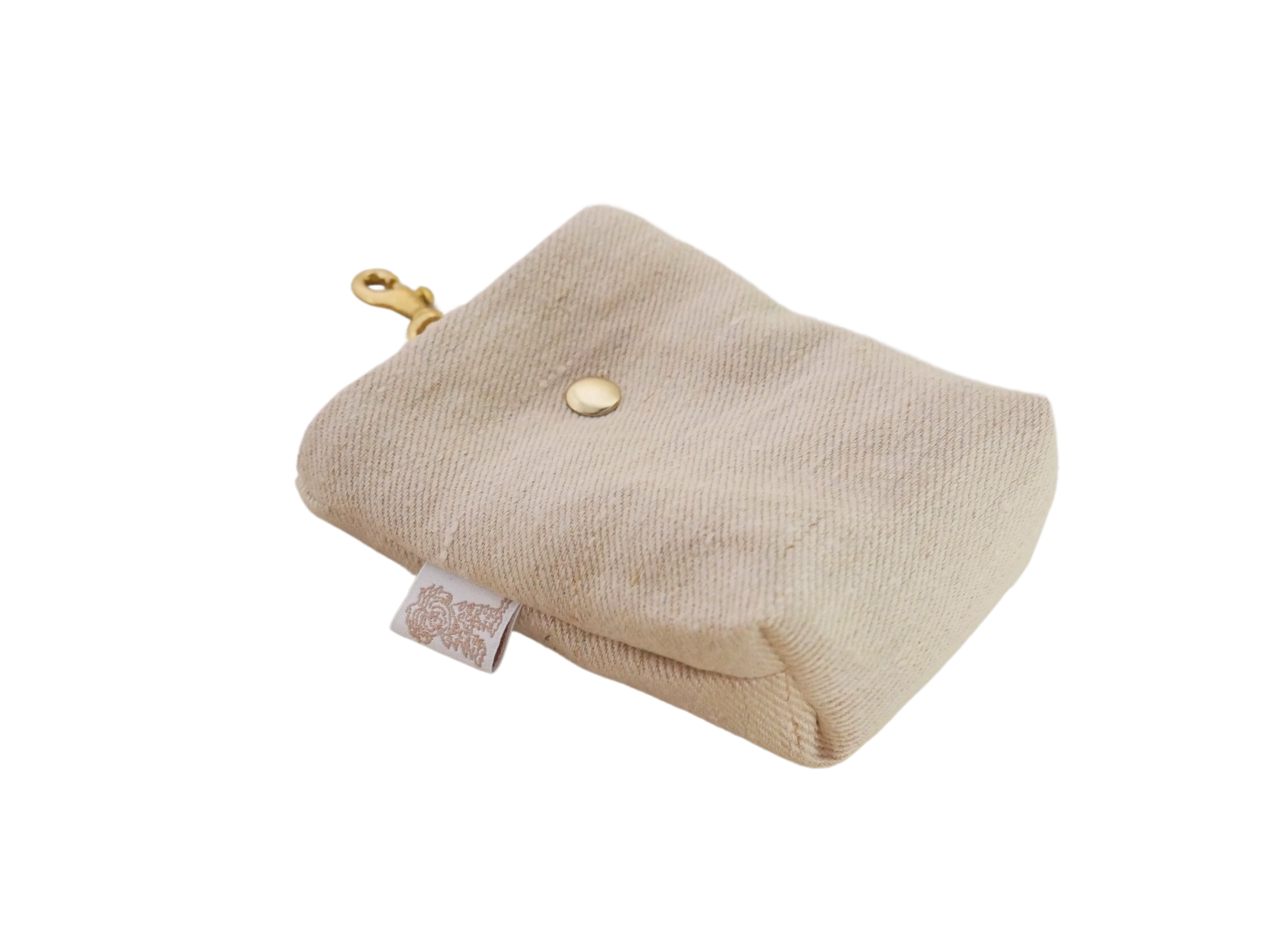 Leckerlibeutel Hanfstoff | beige