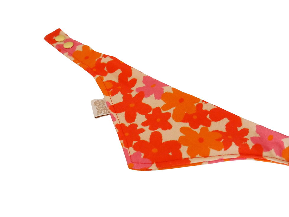 Thumbnail: Halstuch Flowers | Orange
