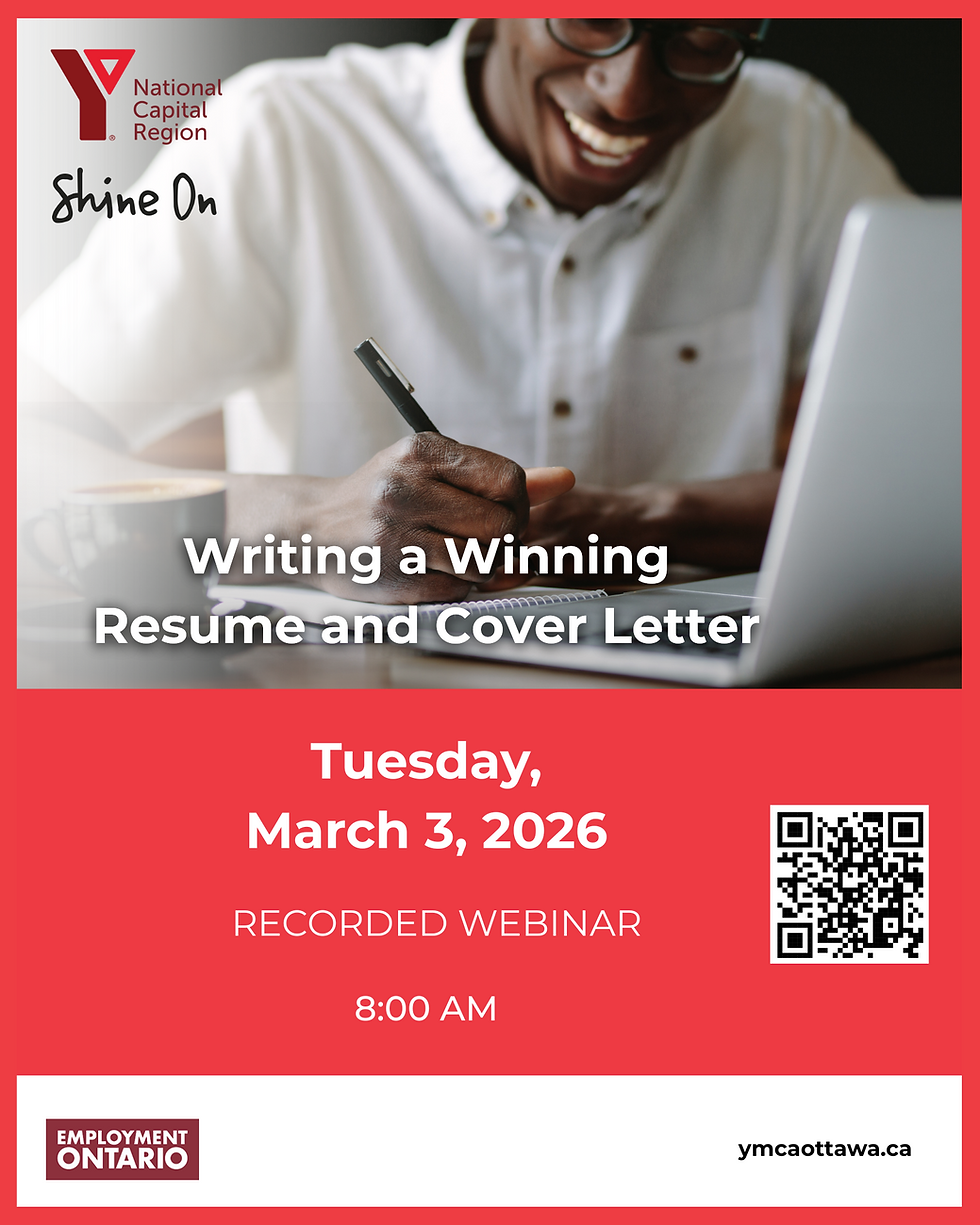 Writing a Winning Resume & Cover Letter   