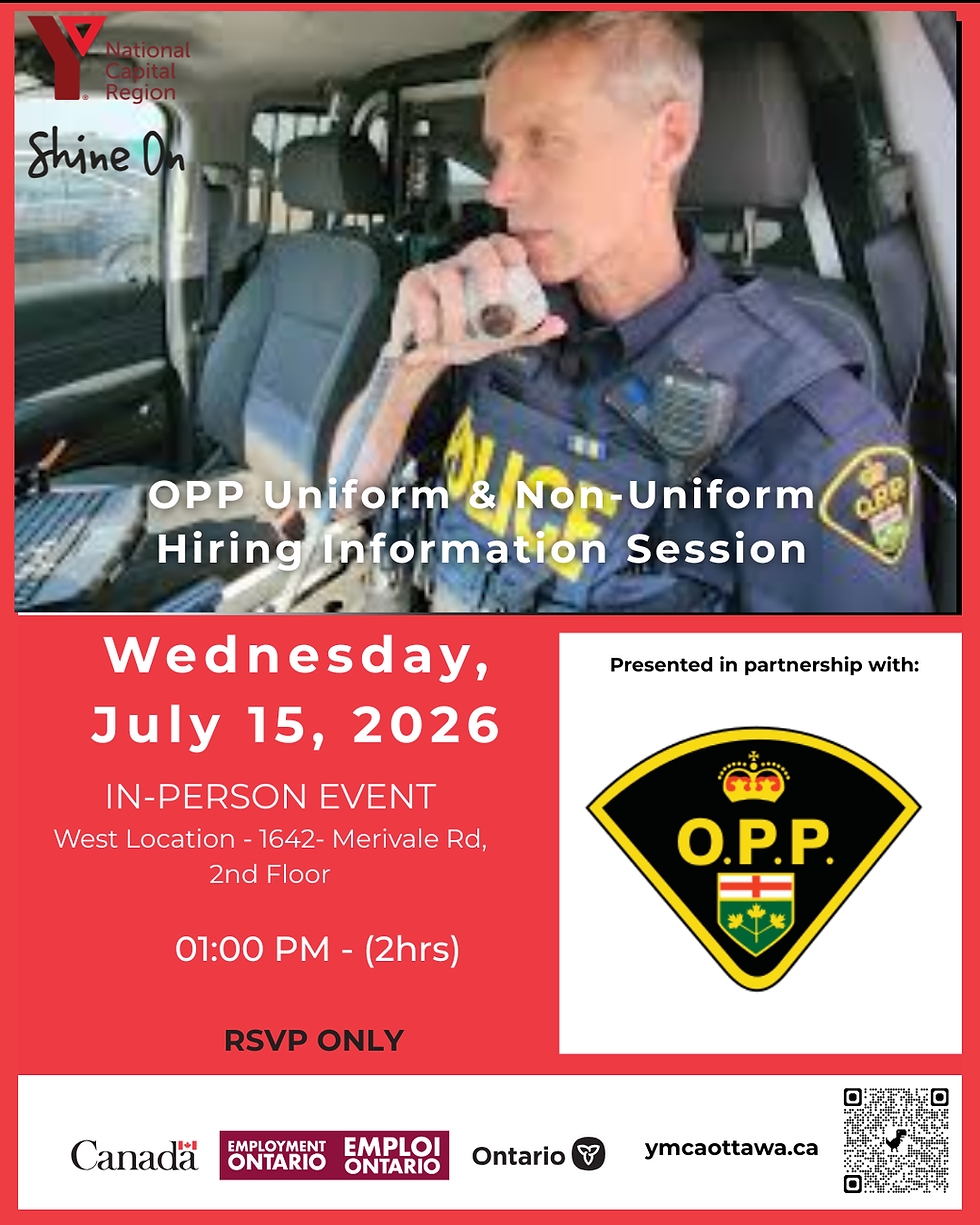 OPP Uniform and Non-Uniform Recruitment Information Session