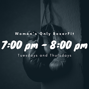 Women's Only BoxerFit Evening 7pm