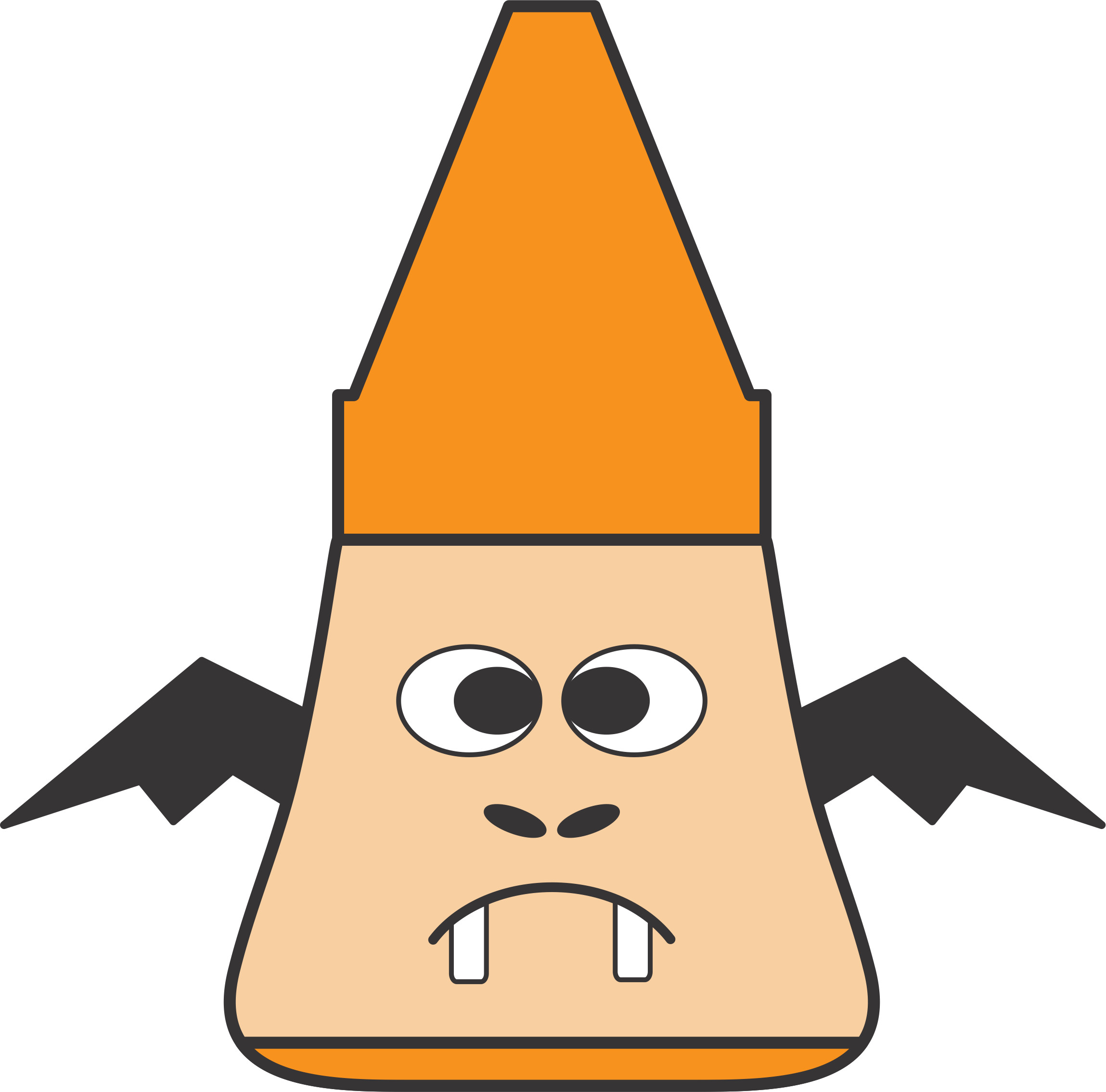 Orange Monster Color