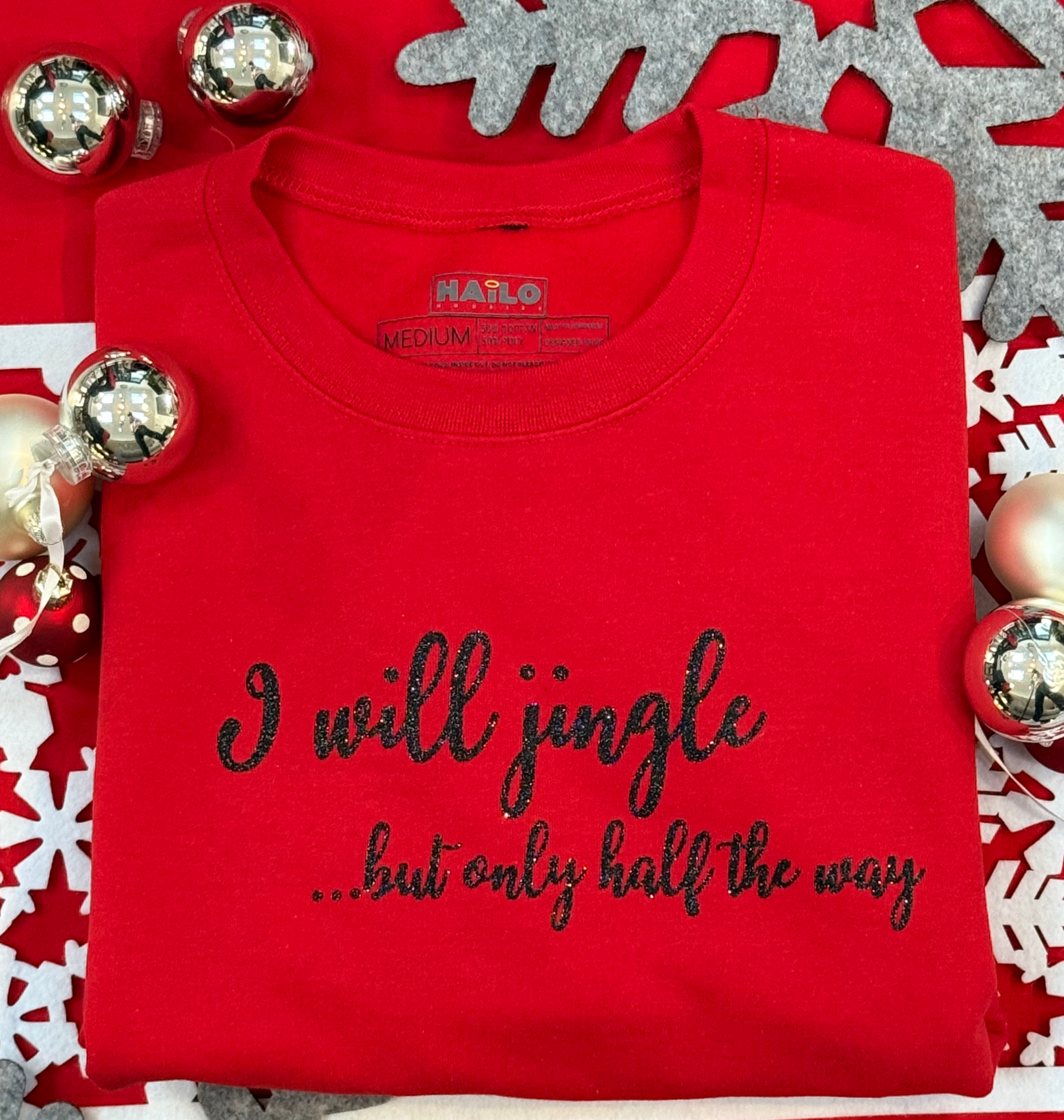 Jingle Half Way Sweater