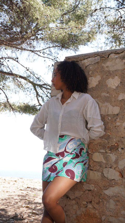 Jupes et shorts femme tendance été - Mode créateurs Lua Baïla Marseille