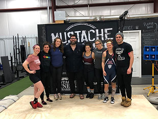 Mustache Mahem Powerlifting Team Mustache Fitness and Barbell Tonowanda New York