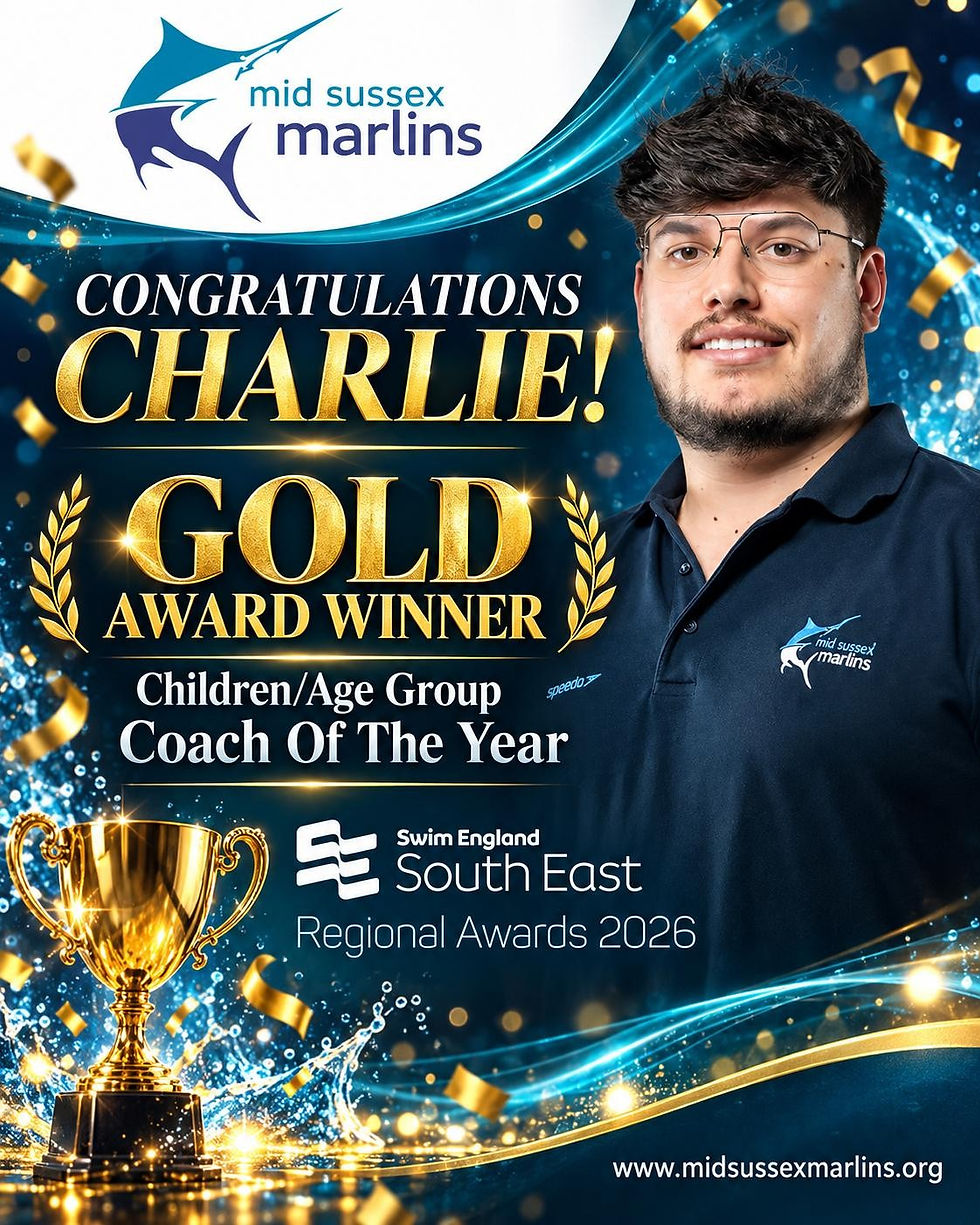 Children / Age group Gold Award Winner, Coach Of The Year.