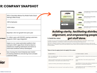 Culture Stories: The Inside Story of Zapier's Growth Culture (without meetings!)