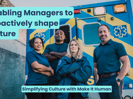 Culture change doesn't happen to teams. It happens through them.