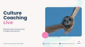 Watch Back: Step back, take a bird’s eye view of your culture & nudge towards growth