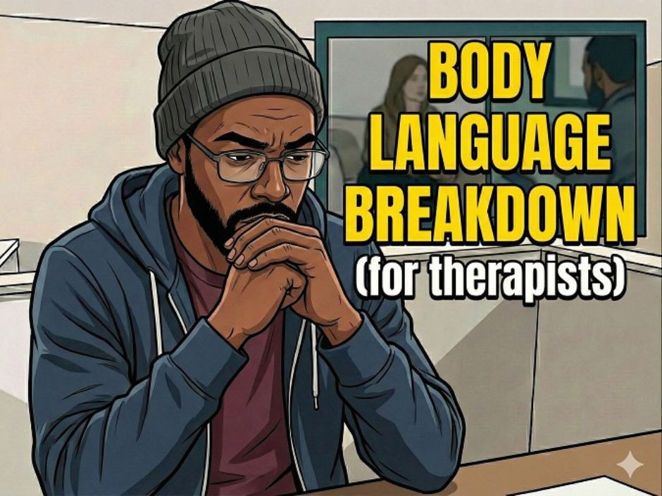 Analysis of Body Language in a Therapy Session with a Woman Going Through a Midlife Crisis