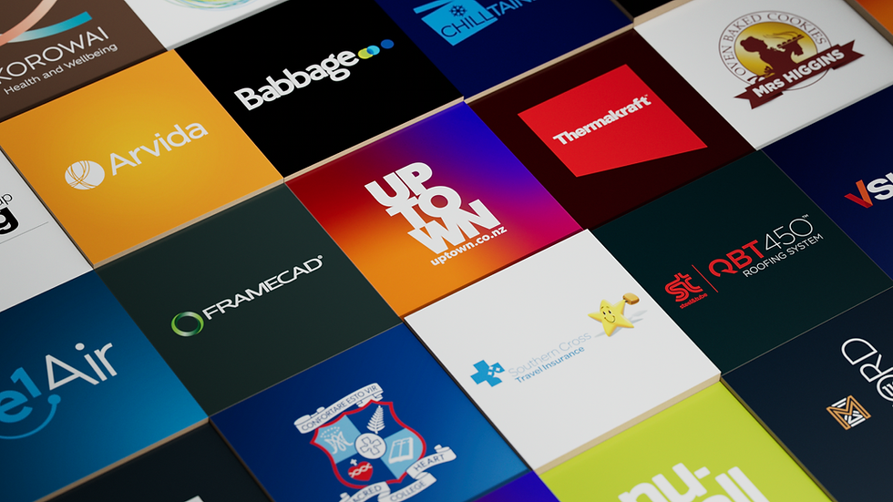 range of logos designed at fuse creative