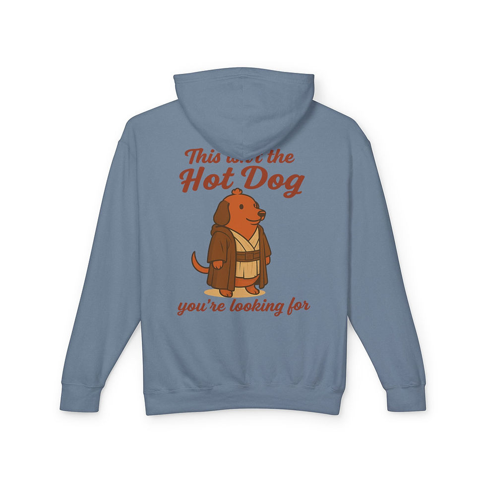 Thumbnail: Space Robe HotDog— "This Isn’t the Hot Dog You’re Looking For" Hoodie