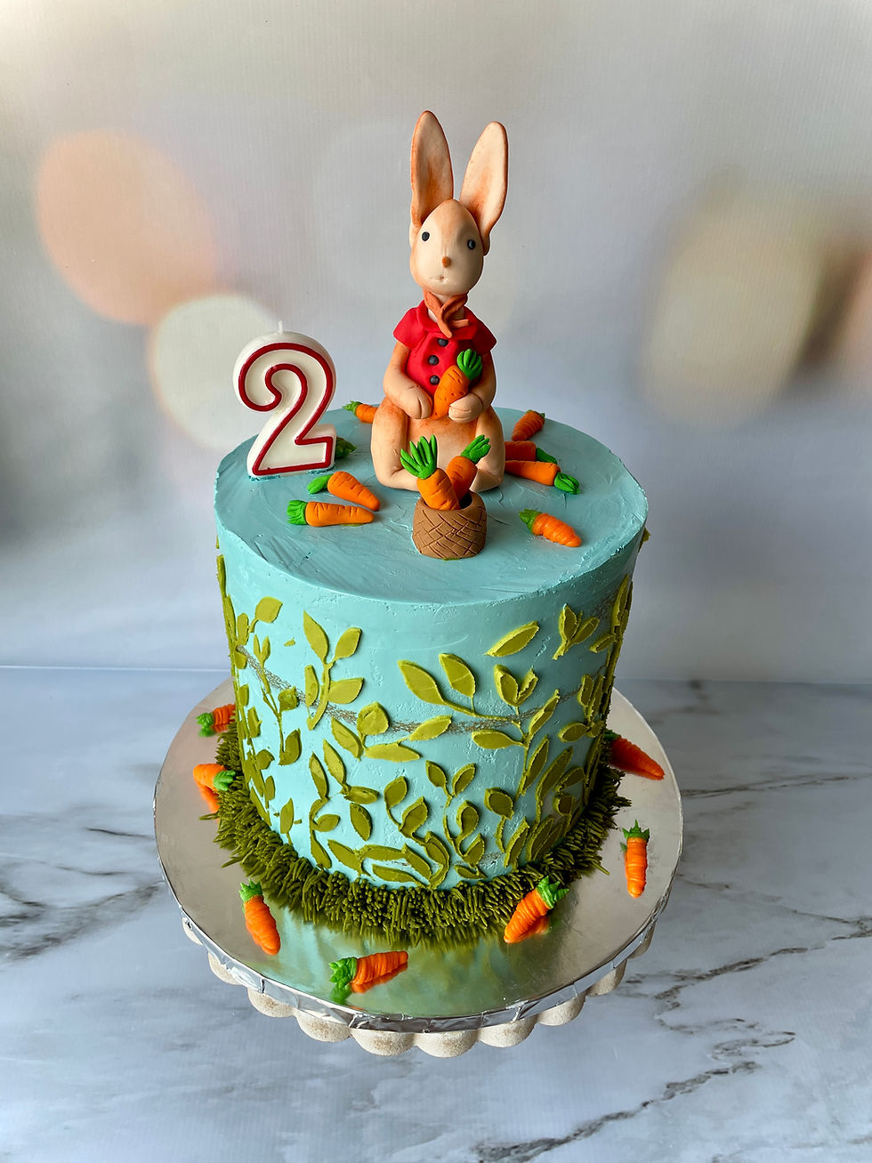 Thumbnail: Cottontail Bunny Birthday Cake
