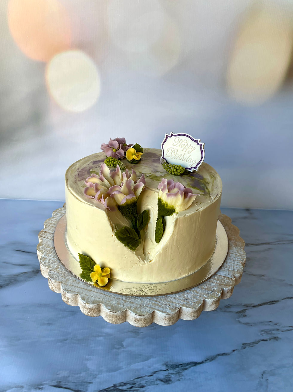 Thumbnail: Watercolour Marble Cake