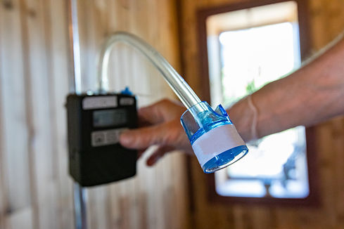 Indoor damp & air quality (IAQ) testing