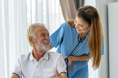 Soins à domicile par une infirmière privrée