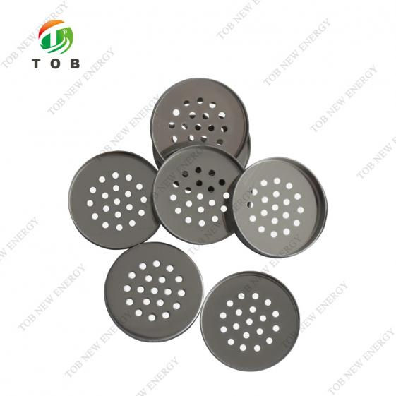 Meshed CR2032 Air Coin Cell Case, 304 Stainless Steel (TOB-2032-Air-304SS)