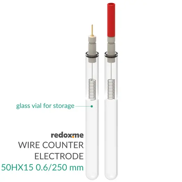Metal Wire Auxiliary Electrode – 50HX15 0.6/250 mm (RED-E-A/O-50HX15)