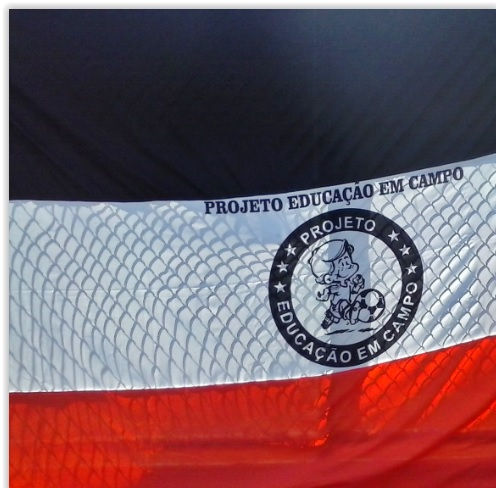 Bandeira Educacao em campo
