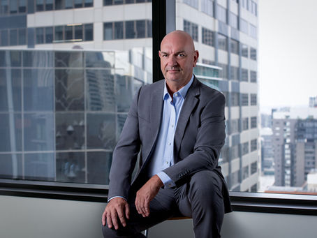Headshots for the CEO of a premier Executive Recruitment agency specialising in the supply chain industry