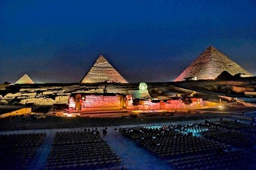 Light & sound show | Travel Egypt Tours