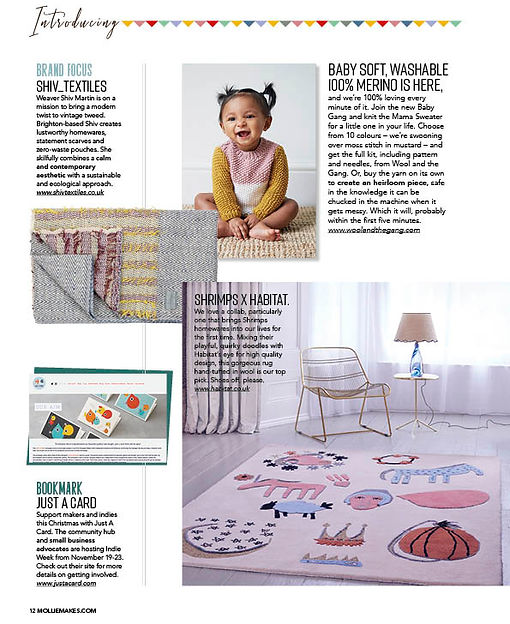 Mollie Makes, Shiv Textiles