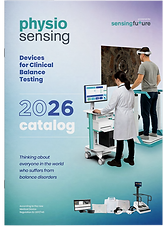 PhysioSensing 2026 catalogue balance rehab systems