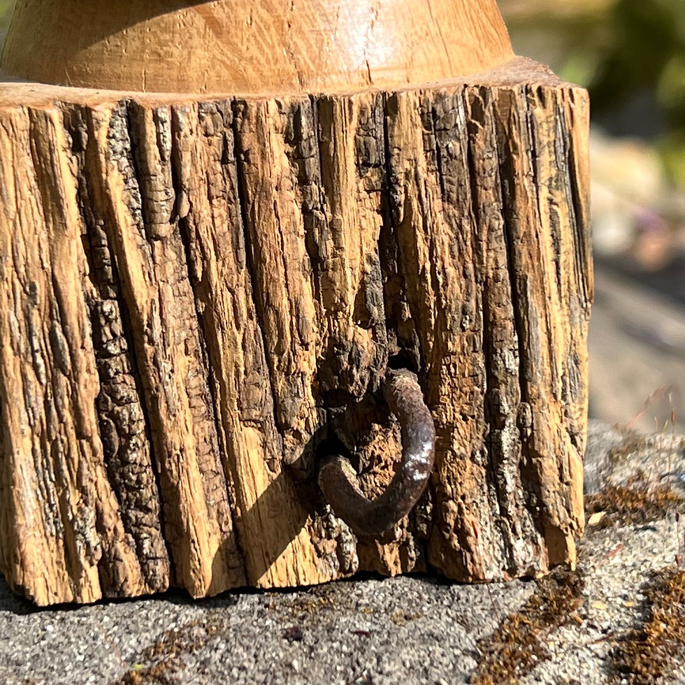 Thumbnail: Reclaimed Weathered Oak Post 
