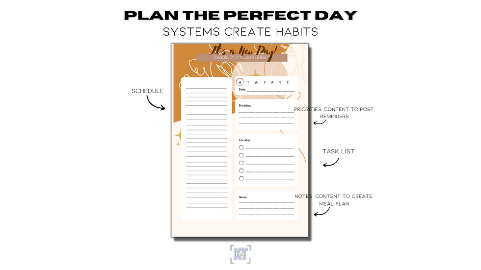 Thumbnail: Daily Planner, Productivity Planner, Itinerary