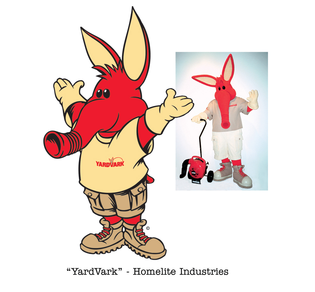 YardVark art - Homelite Corporation