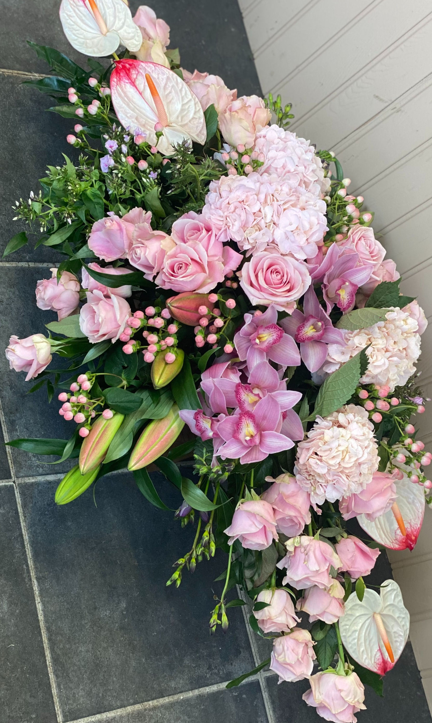 Passion Pink Coffin Spray