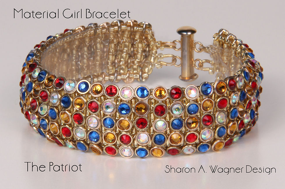 Thumbnail: Tutorial ~ Material Girl! Bracelet