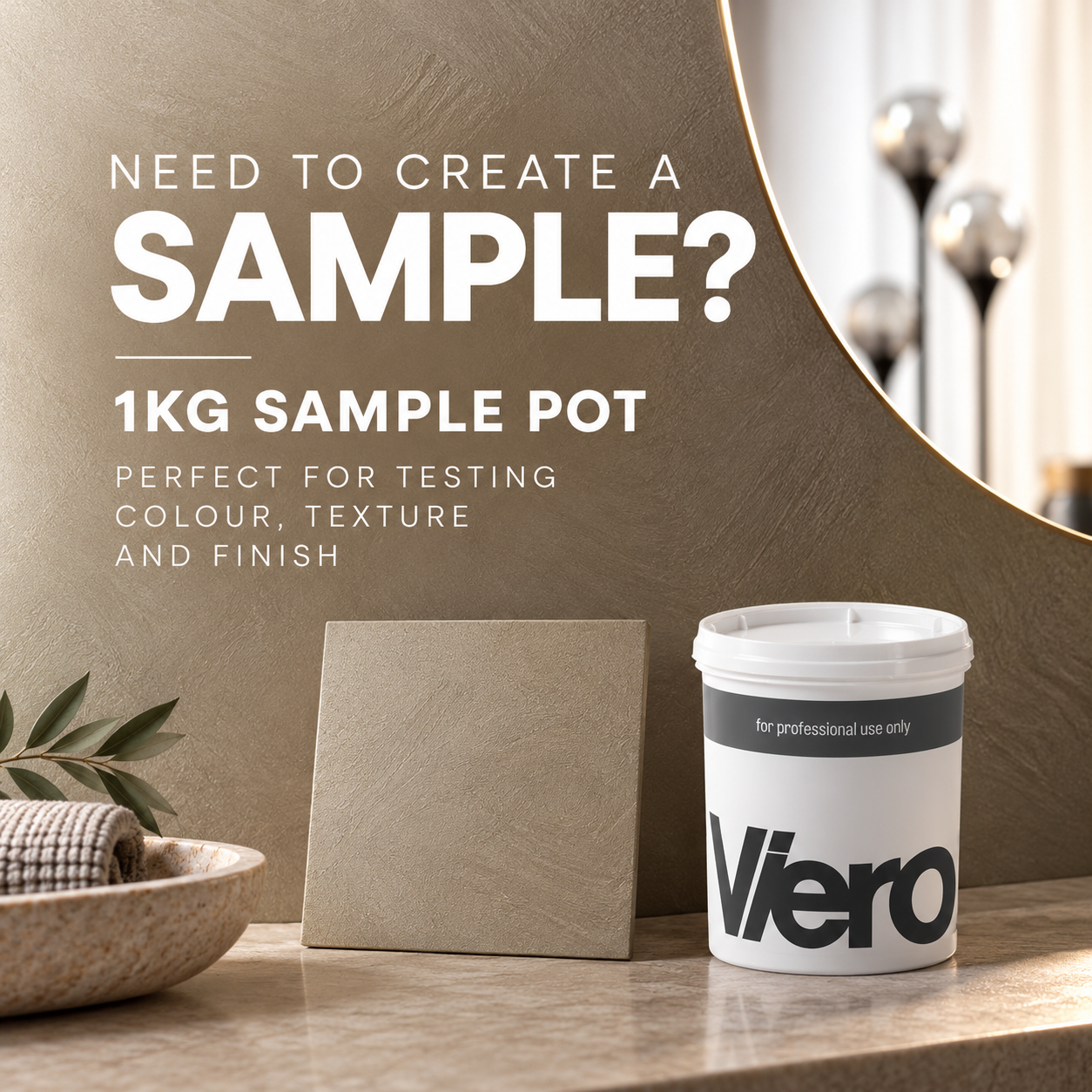Viero Marmorin Sand | Venetian Plaster Sample – 1kg