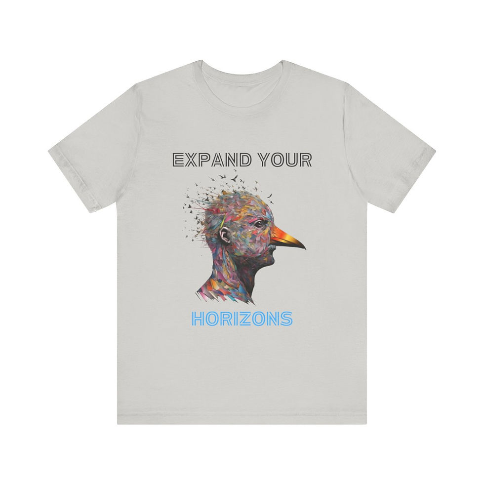 Thumbnail: Unisex Jersey Short Sleeve Tee - Expand Your Horizons 2