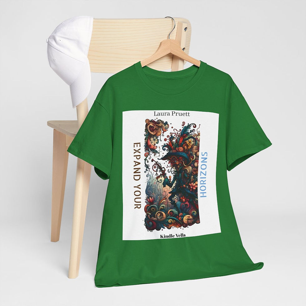 Thumbnail: Unisex Heavy Cotton Tee - Expand Your Horizons