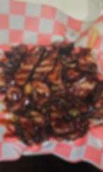 Smoked Jerk Turkey Tips