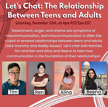 Let's Chat: The Relationship Between Teens and Adults