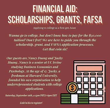 Financial Aid: Scholarships, Grants, FAFSA