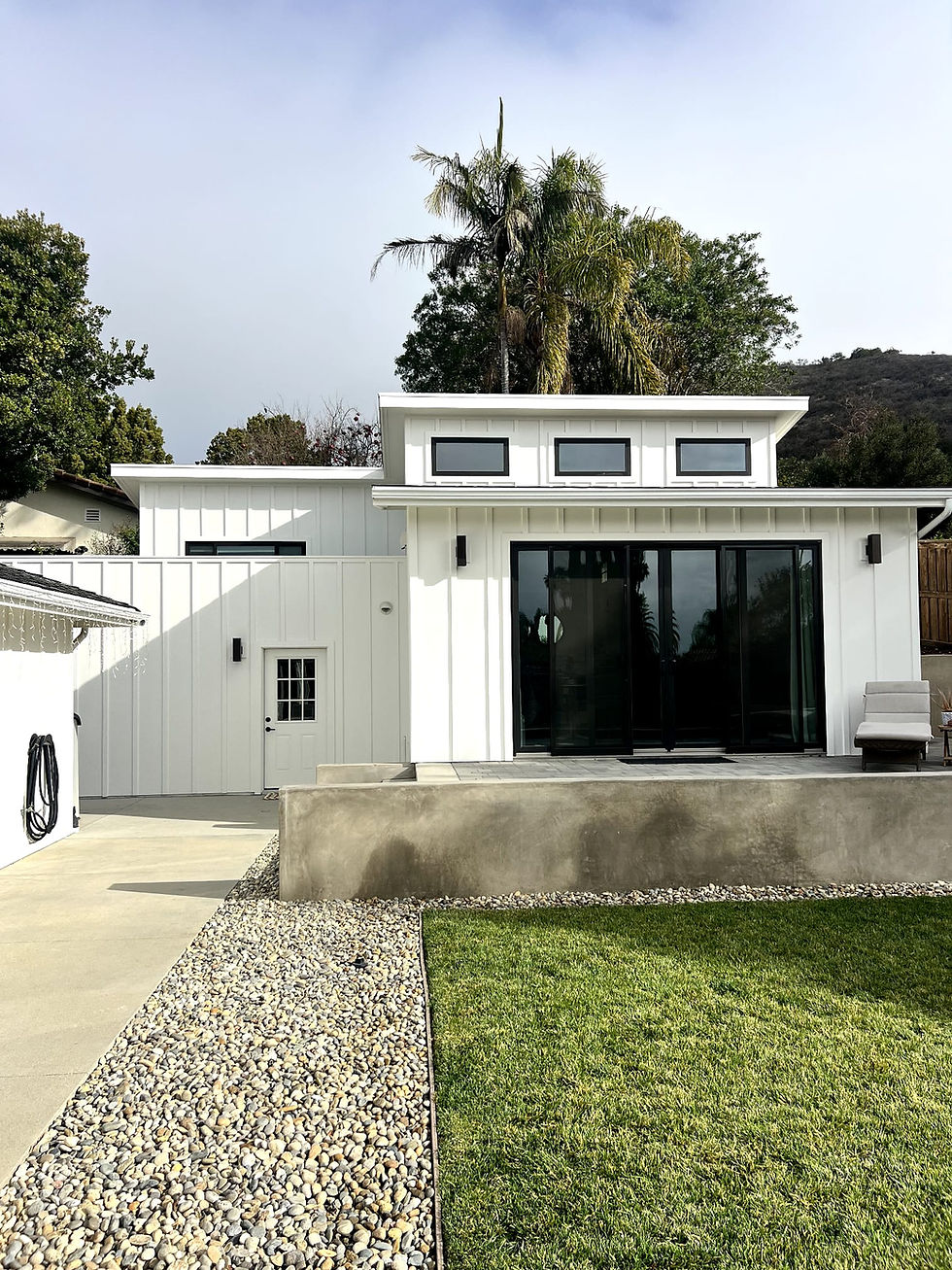 ADU housing in Los Angeles. Creation G.