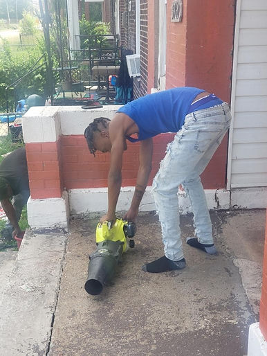 Teaching our kids valuable trade skills....