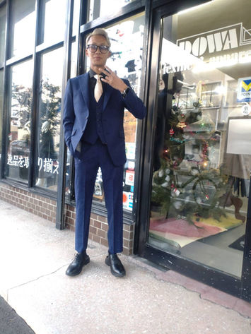 ペイズリー柄オーダースーツ