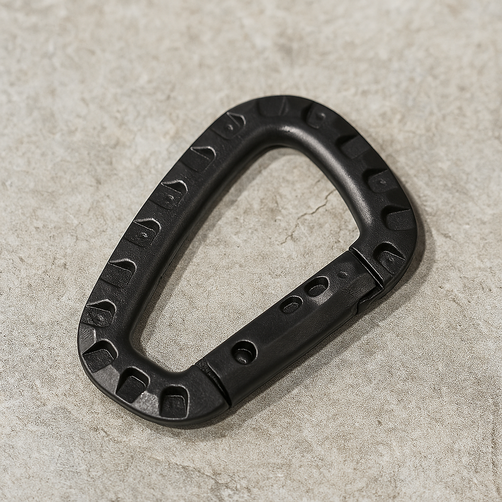 Карабін тактичний чорний полікарбонатний