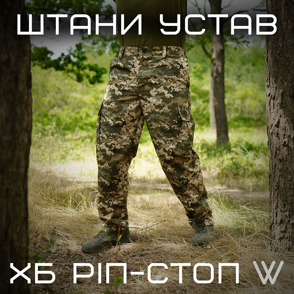 Тактичні штани Rip-stop, піксель ЗСУ