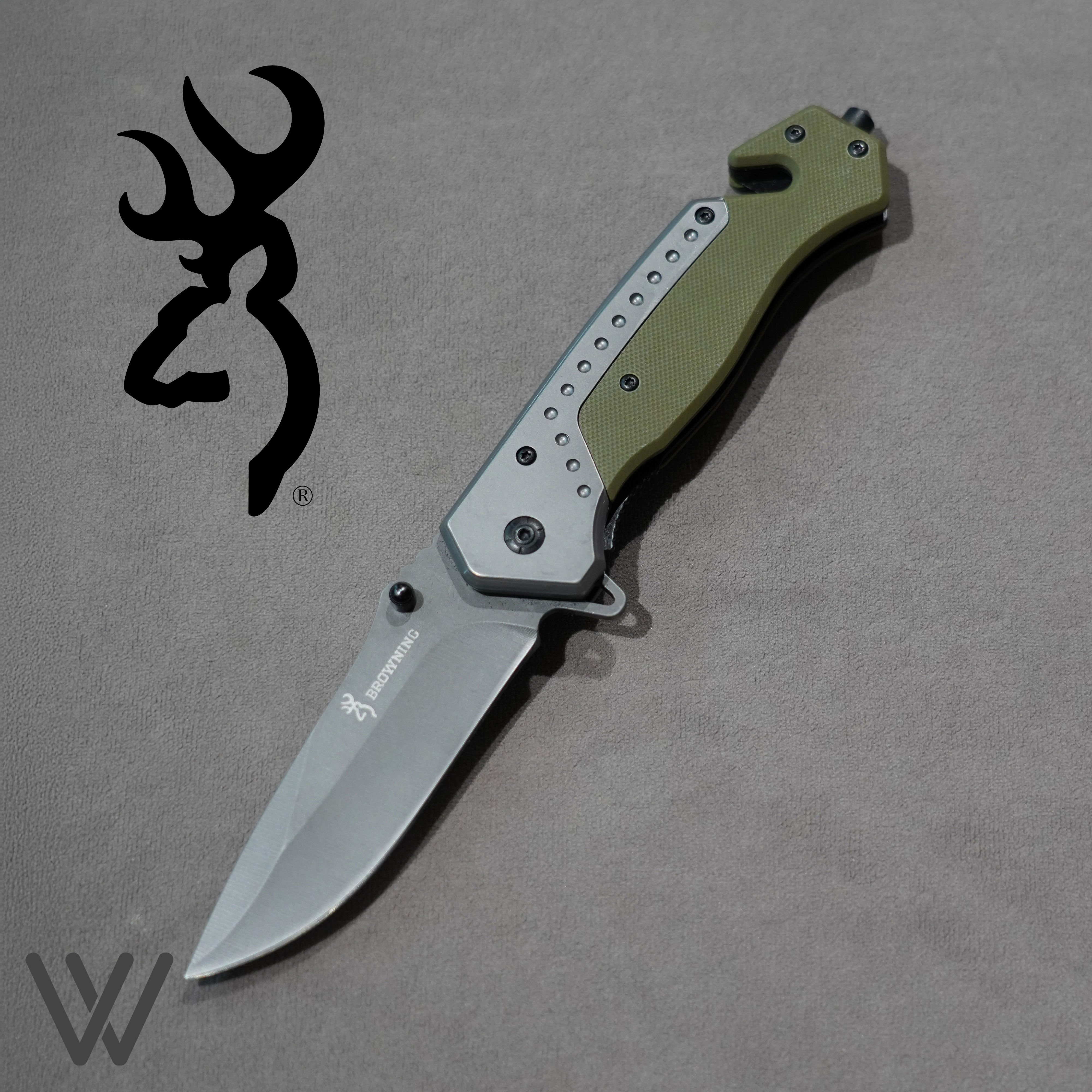 Тактичний ніж Browning FA45 Olive