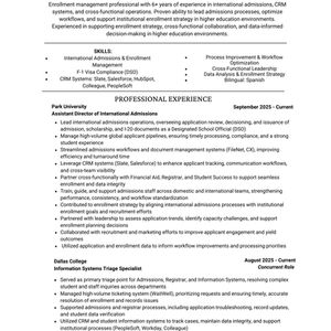 Resume
