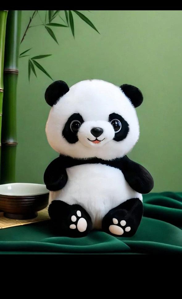 peluche de osito panda