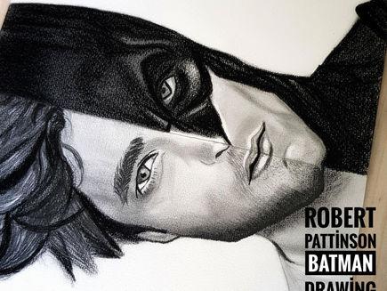 The Batman- Robert Pattinson Drawing 