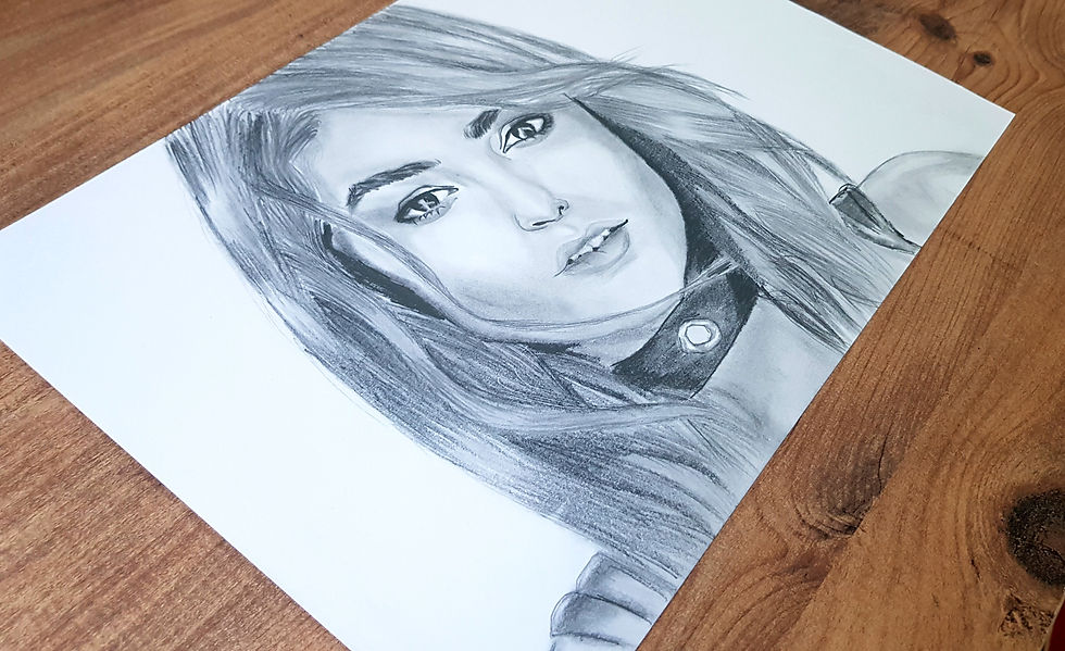 Drawing Portrait Girl- Portre Kız Çizimi