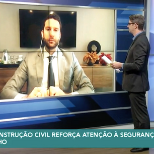 Rafael Maluf fala da alta na construção civil e reforça atenção à segurança do trabalho